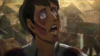 Bertholdt death by Armin titan  Attack On Titan Season 3 [upl. by Asirralc]