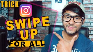 How to Add SWIPE UP link in Instagram Story without 10k Followers [upl. by Raseac]