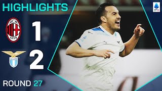 MILANLAZIO 12  HIGHLIGHTS  Pedro Scores Winner in Dramafilled Finale  Serie A 202425 [upl. by Jenkins]