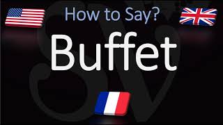 How to Pronounce Buffet CORRECTLY [upl. by Eselehs]