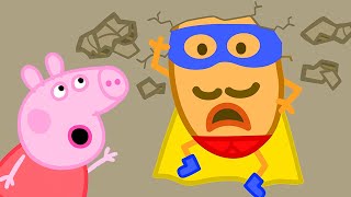 Peppa Pig and Super Potato to the Rescue Peppa Pig Official Family Kids Cartoon [upl. by Ylrebmit]