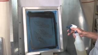 How To Screenprint Tips For Cleaning Ink Off Screens [upl. by Annais]