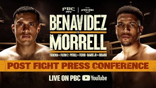 Benavidez vs Morrell POSTFIGHT PRESS CONFERENCE  BenavidezMorrell [upl. by Silberman]