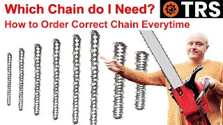 How to Buy Correct Chainsaw Chain Replacement ChainBar Numbers Explained by Craig Kirkman [upl. by Fidela]