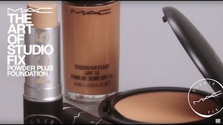 The Art of Studio Fix Powder Plus Foundation  MAC Cosmetics [upl. by Robbie]