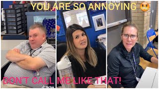 CALLING TEACHERS BY THEIR FIRST NAME  TIKTOK COMPILATION [upl. by Eikcaj]