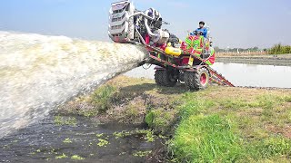 The Amazing Powerful Water Pump Thai Farmers Invented [upl. by Kristianson]