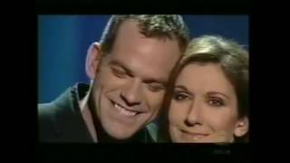 Celine Dion amp Garou  Sous le Vent  Gala de Ladisq 29102001 [upl. by Alitta]