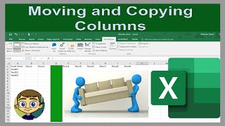 Moving and Copying Columns in Excel [upl. by Hteazile]