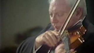 Isaac Stern amp JeanBernard Pommier  César Franck Violin Sonata in A major  3rd mvt [upl. by Ahseniuq]