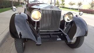 1926 Rolls Royce Drophead Coupe [upl. by Ruggiero952]