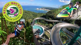 Mystic Mountain  Rainforest Adventures  Jamaica [upl. by Sihonn216]