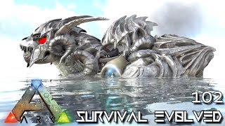 ARK SURVIVAL EVOLVED  MYTH DARKNESS BLACK TORTOISE E102   ARK EXTINCTION CORE MODDED [upl. by Neros]