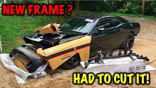 Rebuilding A Wrecked 2017 Dodge Hellcat Part 2 [upl. by Enileve942]