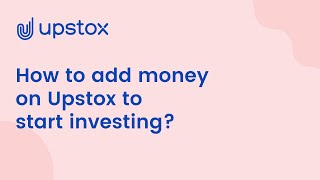 How To Add Money On The Upstox App [upl. by Hawthorn]