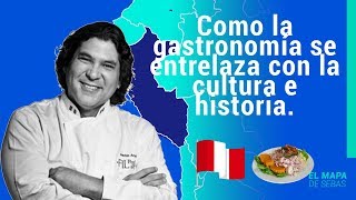 🇵🇪🍽HISTORIA de la GASTRONOMÍA PERUANA en 8 minutos🇵🇪🍽  El Mapa de Sebas [upl. by Oneill]