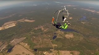 Friday Freakout Sketchy Parachute Opening Skydiving Student Forgets Training [upl. by Oos]