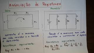 5 Associação de Resistores Série Paralelo e Mista [upl. by Aniweta]