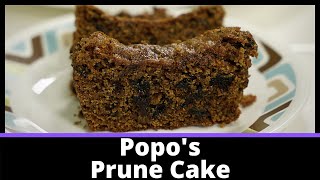 Prune Cake  Old Time Favorite  MOIST and DELICIOUS Recipe [upl. by Ming]