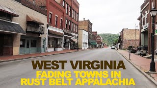 WEST VIRGINIA Fading Towns In Rust Belt Appalachia  Along The Ohio River [upl. by Annayad]