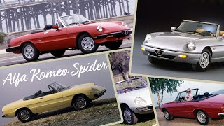 A Brief History of the Alfa Romeo Spider [upl. by Arba]