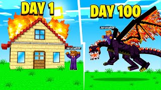 I Survived 100 Days In RLCRAFT Heres What Happened [upl. by Evie]