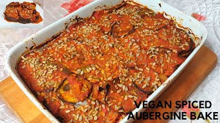 Delicious Aubergine Bake  Aubergine Recipes [upl. by Afaw996]