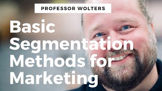 Basic Market Segmentation Models [upl. by Macrae]