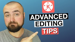 10 Advanced Editing Tips in KineMaster  Keyframes Cinematic Bars Social Media Logos and More [upl. by Aileon]