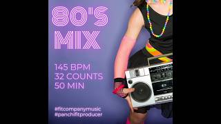 DEMO  80S REMIX  145 BPM  50 MIN MIX COMPLETO [upl. by Anpas656]