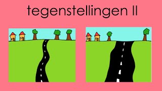 Taal voor kleuters Tegenstellingen deel 2 [upl. by Nohtanhoj]