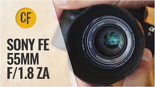 Sony Zeiss 55mm f18 ZA lens review amp comparison Fullframe amp APSC [upl. by Debra]