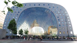 Markthal Rotterdam  June 2018  Market Hall in Rotterdam [upl. by Hsot394]