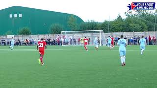 Cirencester Town v Swindon Town FC highlights [upl. by Eidoj841]