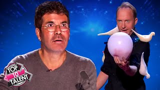 10 MIND BLOWING Magicians On Britains Got Talent [upl. by Dorelia]