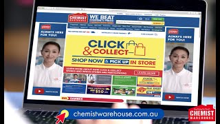 Save time with Chemist Warehouse Click amp Collect [upl. by Lanfri976]