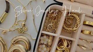 JEWELRY TRY ON HAUL FT SHEIN  TRICIA MONIA [upl. by Yssej]