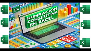 NUMERACIÓN CONSECUTIVA AUTOMÁTICA EN EXCEL SOLO SI ESCRIBES INFORMACIÓN [upl. by Aihc]