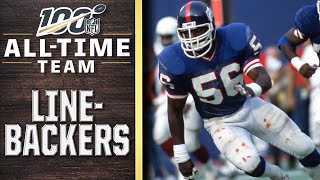 100 AllTime Team Linebackers  NFL 100 [upl. by Acisej]