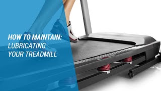 How to Maintain Lubricating Treadmills [upl. by Jordon]