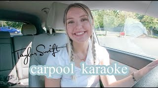 Taylor Swift Carpool Karaoke [upl. by Ayiak923]