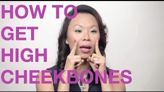 How To Get High Cheek Bones The Natural Way [upl. by Alegnaed]