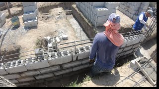 Philippine House Building Step by Step Build Day 19 Upon a Solid Foundation [upl. by Neil]