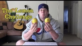 LA BEAST EATS 2 WHOLE LEMONSWARNING EXTREME SOUR FACE [upl. by Broder]