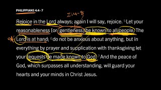 Gentleness Exposes Our Prayer Lives Philippians 44–7 Part 2 [upl. by Edy]