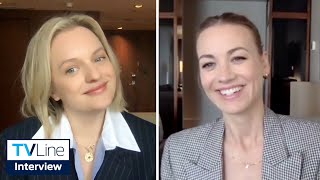 The Handmaid’s Tale 5x07  Elisabeth Moss and Yvonne Strahovski on June and Serena’s GameChanger [upl. by Emmeram]