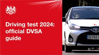 Driving test 2024 official DVSA guide [upl. by Greyso918]