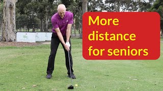 Best senior golf swing for distance [upl. by Eityak]