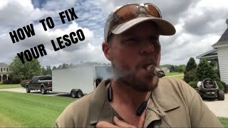 How To Replace The Spinning Platter On A Lesco Spreader [upl. by Squires]