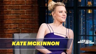 Kate McKinnon Was Bitten by an Iguana [upl. by Adnirod]